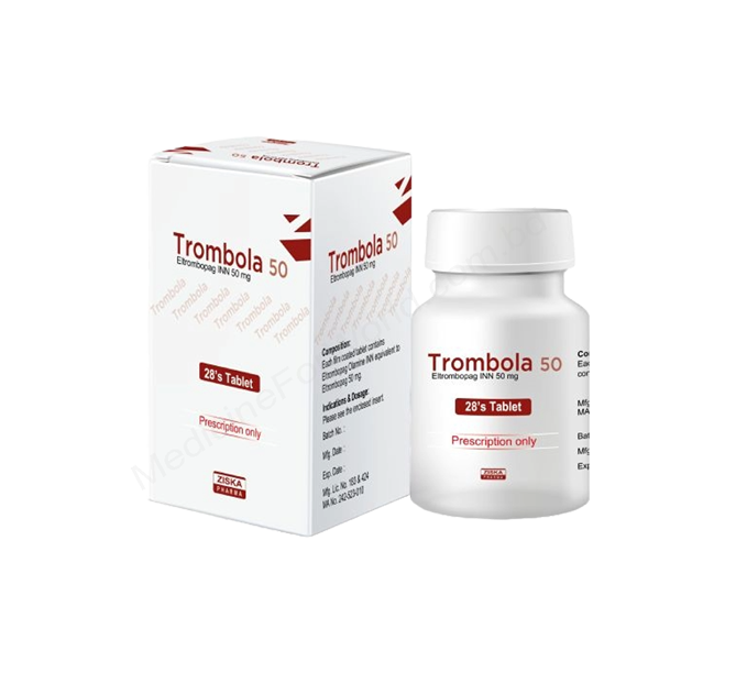 Trombola- Родовое Элтромбопаг- Ziska Pharma