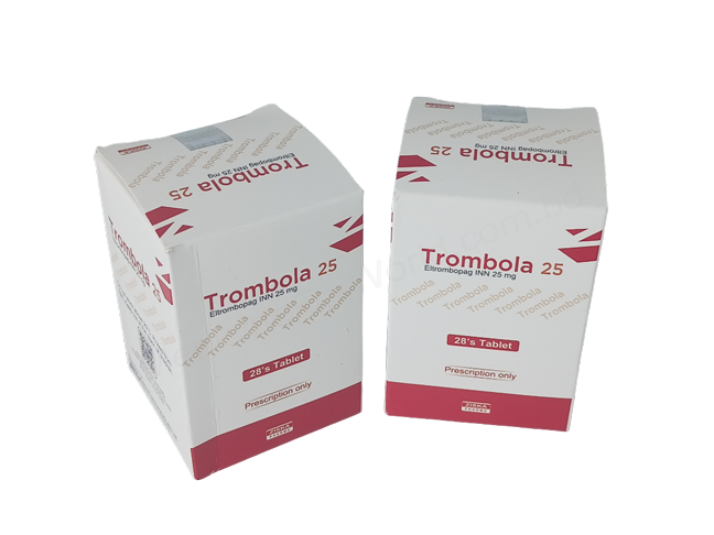 Trombola- 通用的 艾曲波帕- Ziska Pharma