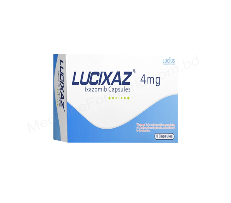 LuciXaz- Generic Ixazomib- Lucius Pharma