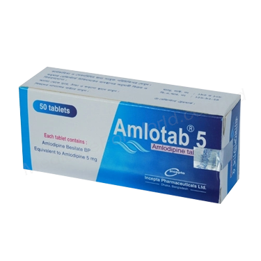 Amlotab- Родовое Амлодипина бесилат- Incepta Pharma