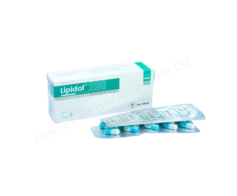 Lipidof- Родовое Фенофибрат- Acme Pharma