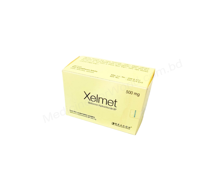 Xelmet- Родовое METFORMIN HYDROCHLORIDE- Beacon Pharma