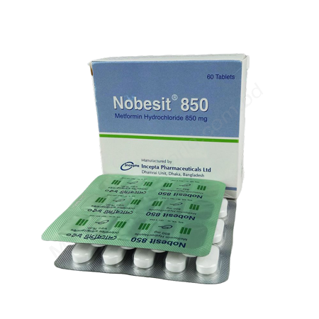 Nobesit- Родовое METFORMIN HYDROCHLORIDE- Incepta Pharma