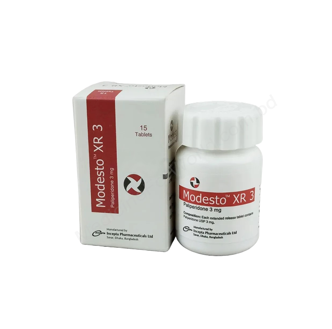 Modesto XR- Родовое палиперидон- Incepta Pharma