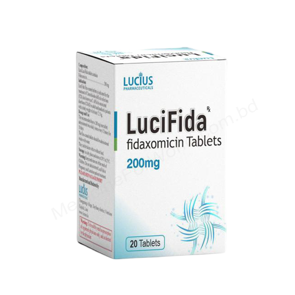 LuciFida- Родовое фидаксомицин- Lucius Pharma