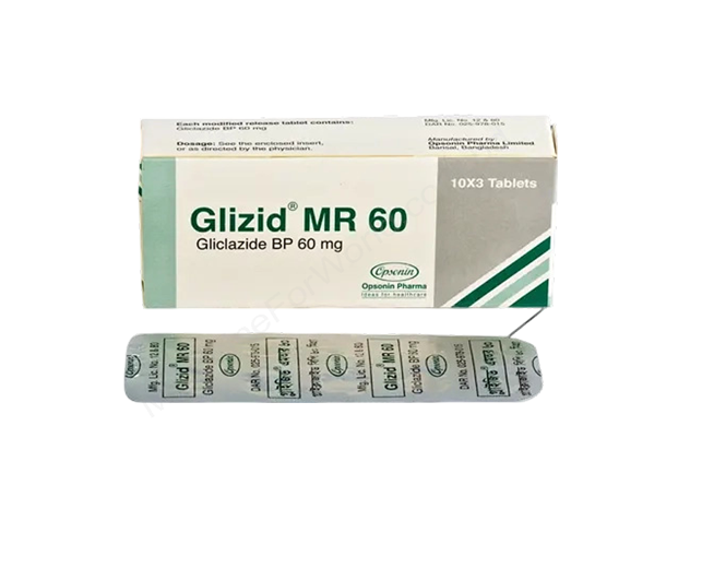 Glizid MR- Родовое Гликлазид- Opsonin Pharma