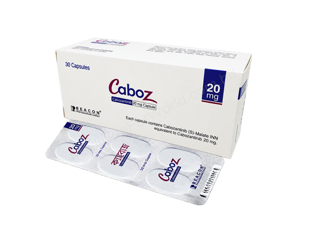 Cabozanix/Caboz- 通用的 卡博替尼- 孟加拉碧康制药