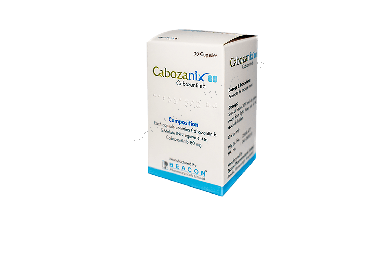 Cabozanix/Caboz- 通用的 卡博替尼- 孟加拉碧康制药
