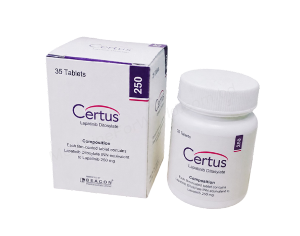Lapanix/ Certus- Generic Lapatinib- Beacon pharma