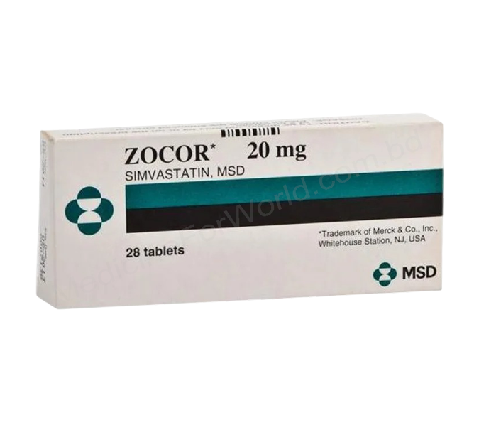 ZOCOR- Родовое SIMVASTATIN- MSD Pharma