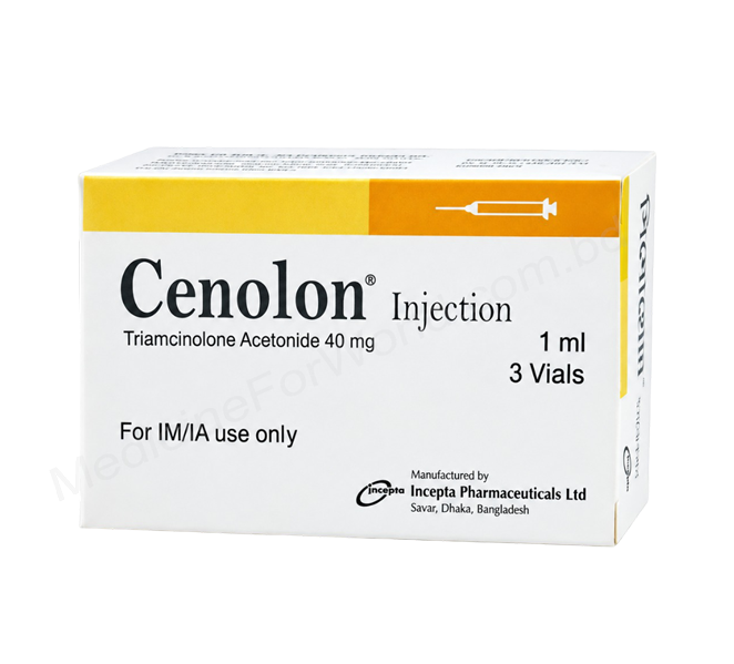 Cenolon- Родовое Triamcinolone Acetonide- Incepta Pharma