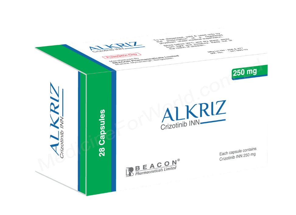 Alkriz- Generic Crizotinib- Beacon pharma