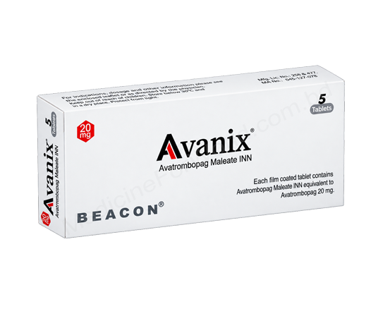 Avanix- Generic Avatrombopag- Beacon pharma