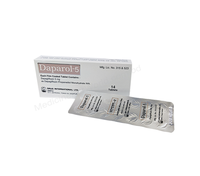Daparol- Родовое дапаглифлозин- Drug International Pharma