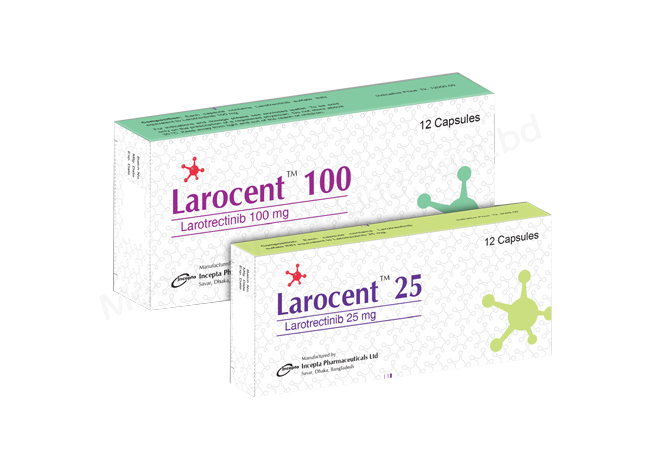Larocent- Родовое Ларотректиниб- Incepta Pharma