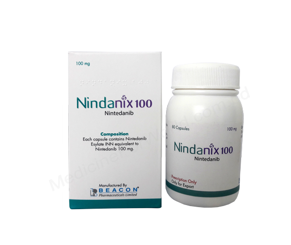 Nindanix/ Fibroz- Generic Nintedanib- Beacon pharma