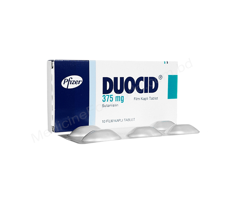 Duocid- Родовое сультамициллин- Pfizer Pharma