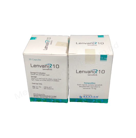 Lenvanix/ Lenva- Generic Lenvatinib- Beacon pharma