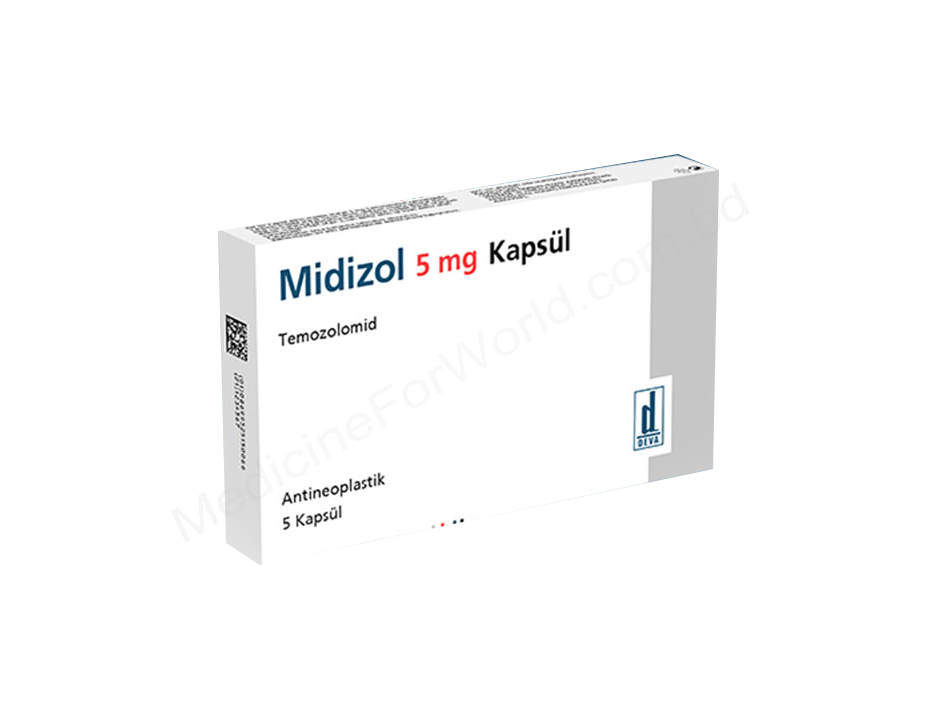MIDIZOL- 通用的 替莫唑胺- Deva Pharma
