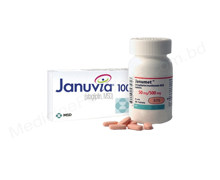 Buy JANUVIA 100mg online- Generic SITAGLIPTIN- MERCK SHARP & DOHME Pharma