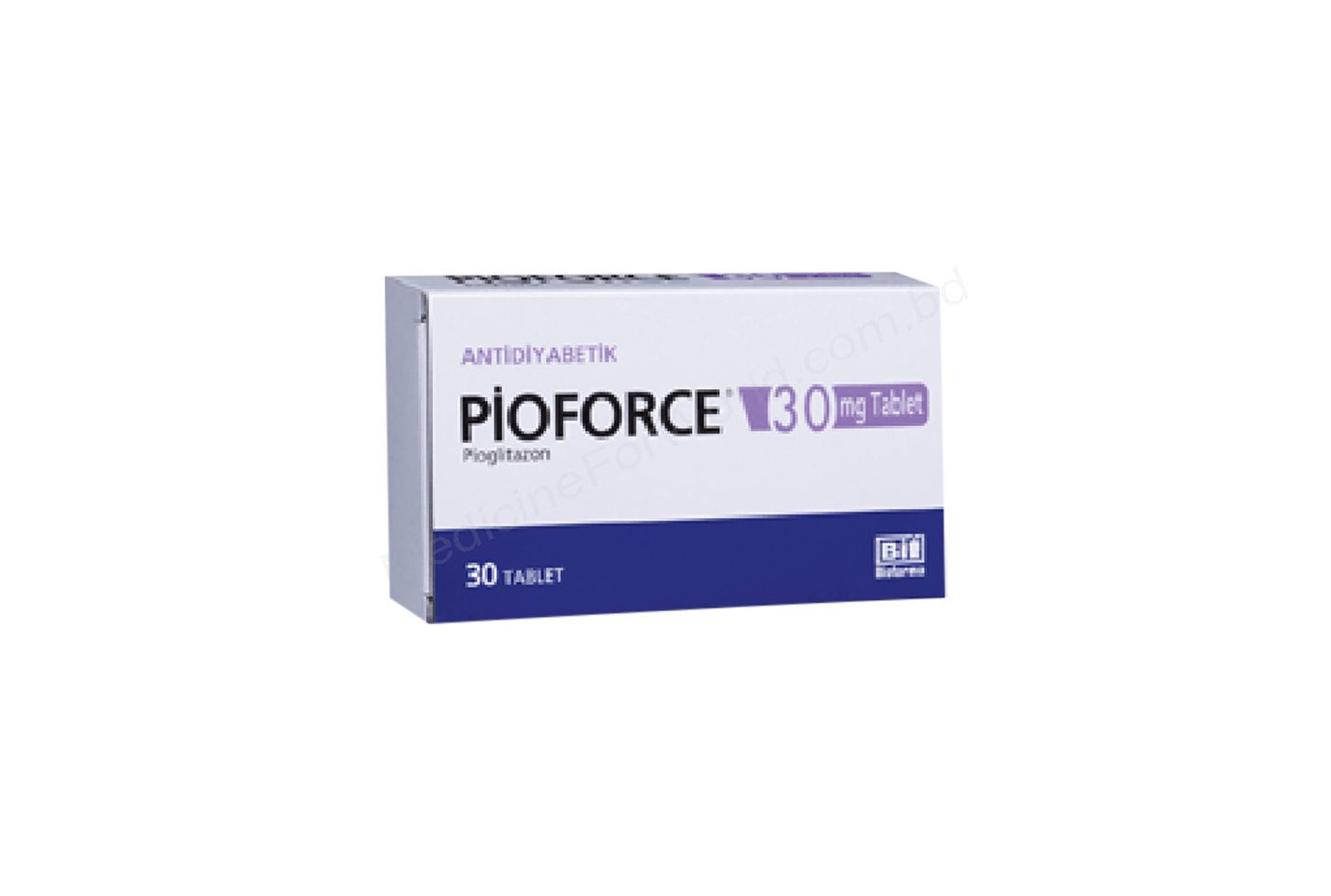 PIOFORCE- Родовое пиоглитазон- BIOFARMA Pharma