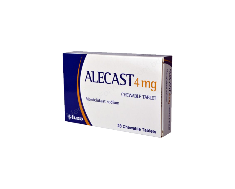 ALECAST- Родовое MONTELUKAST- ILKO Pharma
