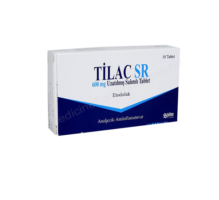 TILAC SR- Родовое ETODOLAC- BILIM Pharma