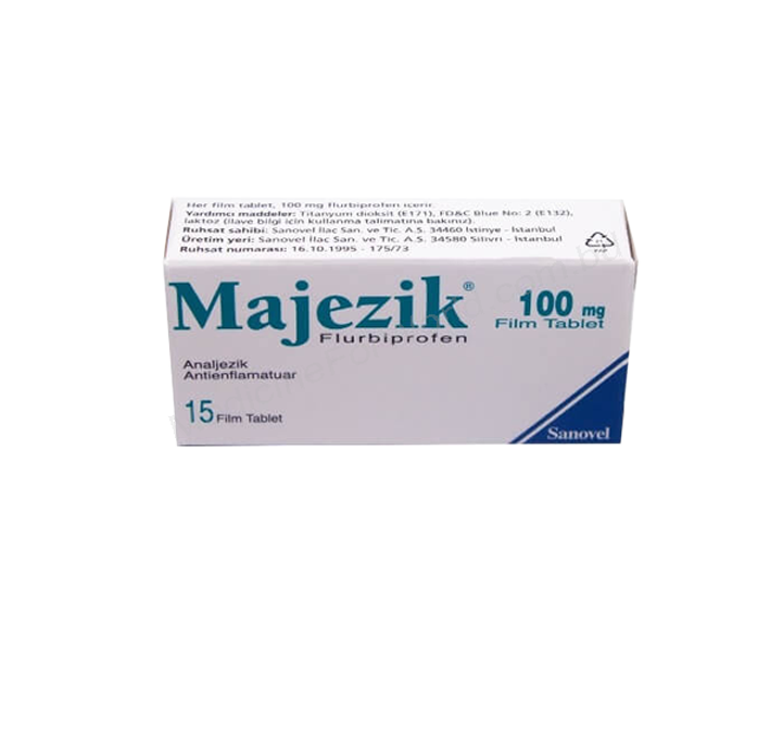 MAJEZIK- Родовое FLURBIPROFEN- Sanovel pharma