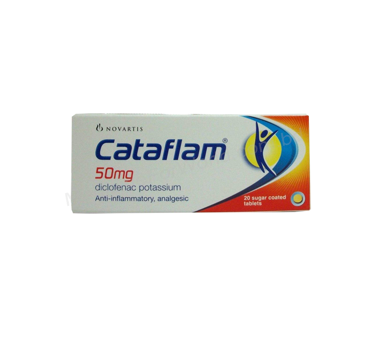 CATAFLAM- 通用的 DICLOFENAC POTASSIUM- Novartis Pharma