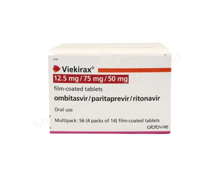 VIEKIRAX- Родовое OMBITASVIR + PARITAPREVIR + RITONAVIR- Abbvie Pharma