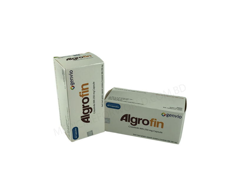 Альгрофин- Родовое Кризотиниб- Genvio Pharma