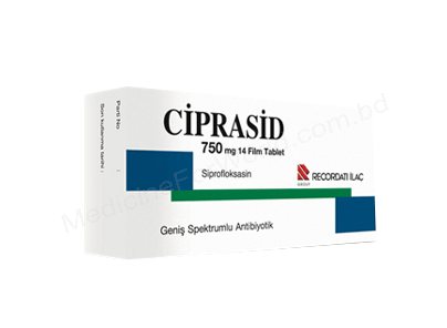 CIPRASID- Родовое CIPROFLOXACIN HYDROCHLORIDE- RECORDATI Pharma