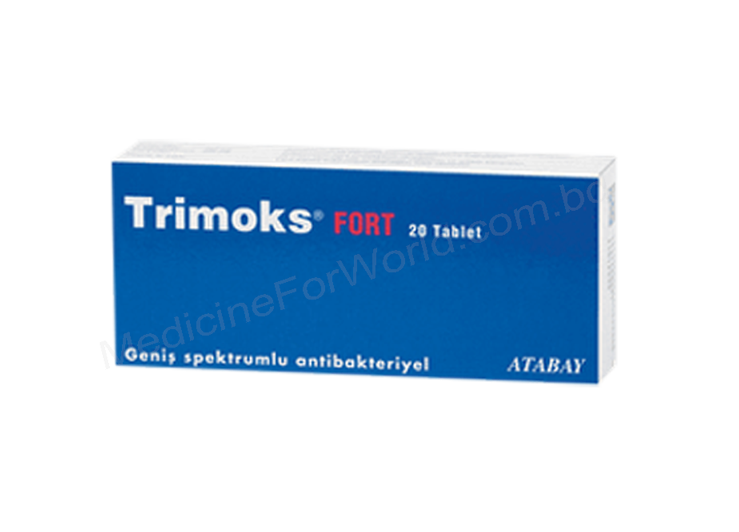 TRIMOKS FORT- Родовое SULFAMETHOXAZOLE + TRIMETOPRIM- Atabay pharma