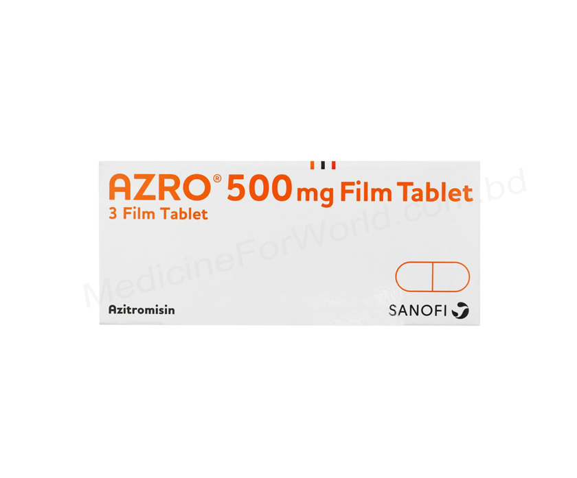 AZRO- Родовое Азитромицин- Sanofi Pharma