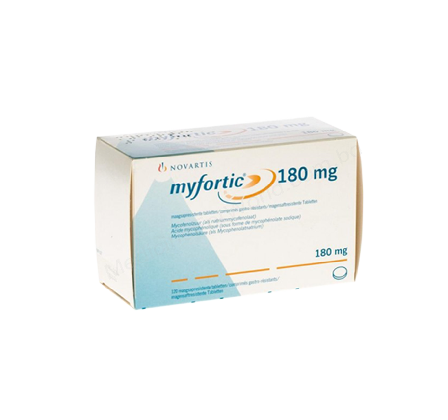 Myfortic- Generic Mycophenolate mofetil- Novartis Pharma