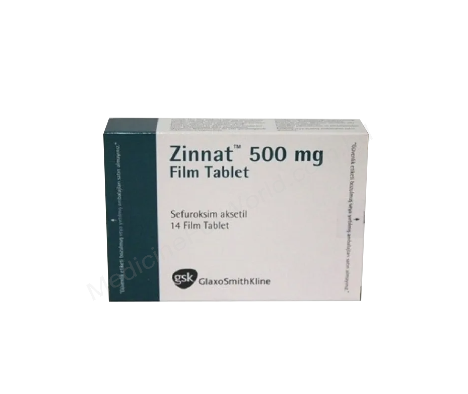 ZINNAT- Родовое CEFUROXIME AXETIL- GLAXOSMITHKLINE Pharma
