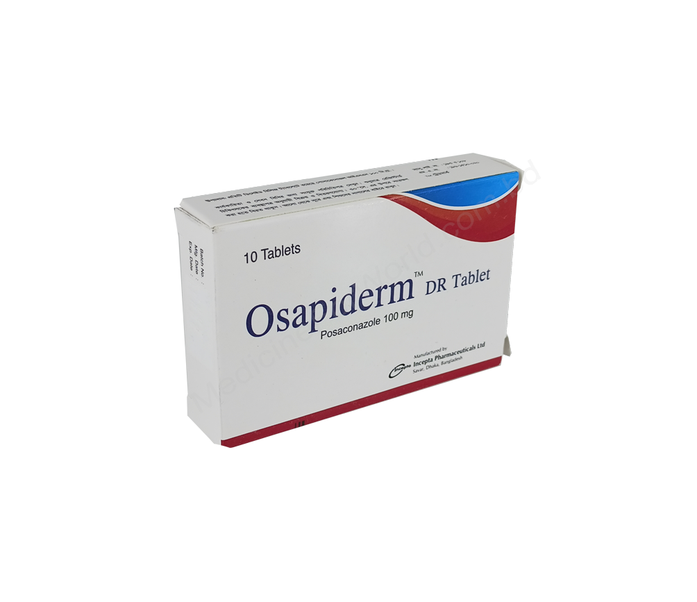 Osapiderm DR- Родовое Посаконазол- Incepta Pharma