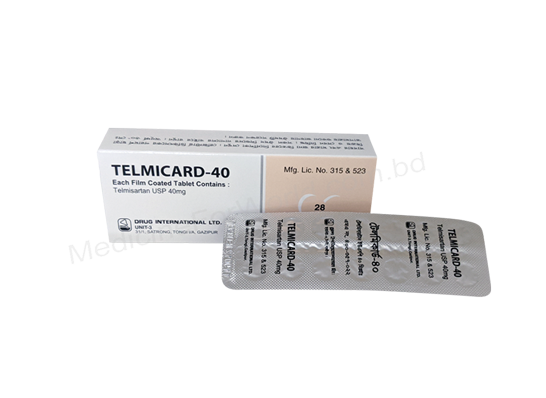 Telmicard- Родовое Telmisartan- Drug International Pharma