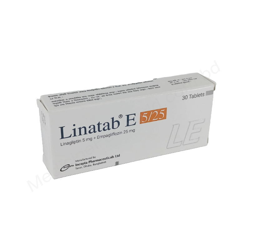 Linatab E- Родовое Линаглиптин + эмпаглифлозин- Incepta Pharma