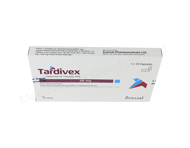 Tardivex- Родовое Valbenazine- Everest Pharma