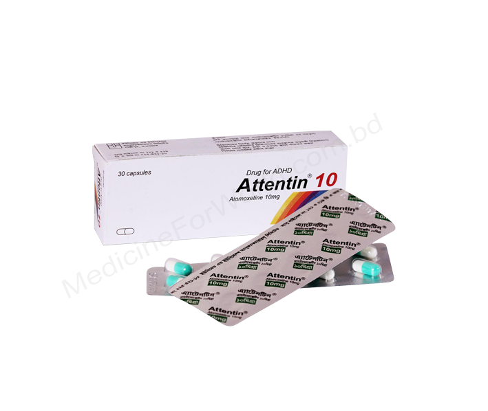 Attentin- Родовое Atomoxetine Hydrochloride- Unimed Unihealth Pharma