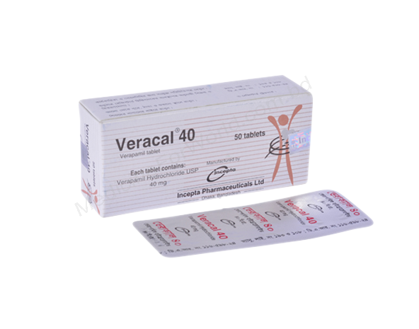 Veracal- Generic Verapamil- Incepta Pharma