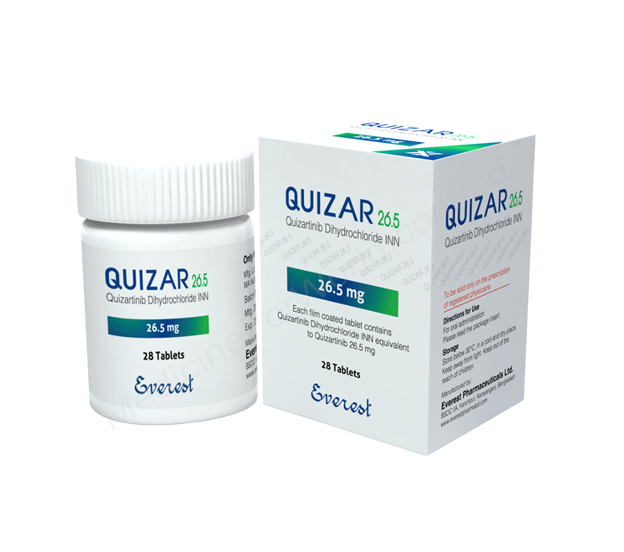 Quizar- Generic Quizartinib- Everest Pharma
