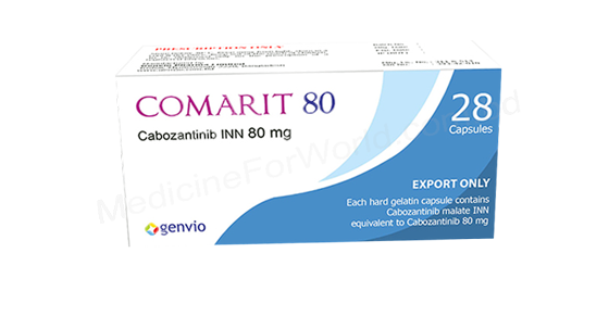 Comarit- Generic Cabozantinib- Genvio Pharma