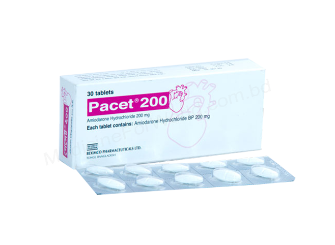 Pacet- Generic Amiodarone- Beximco Pharma