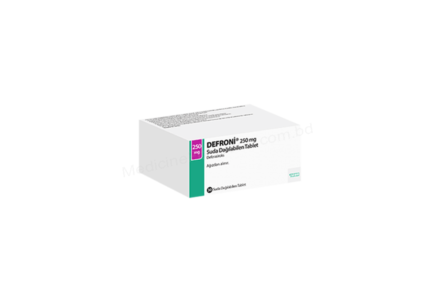 Defroni- Generic Deferasirox- Teva Pharma