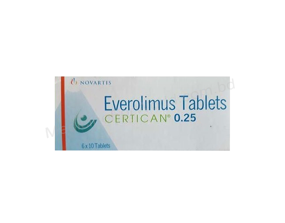 Certican- Generic Everolimus- Novartis Pharma