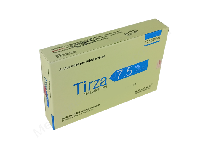 Tirza 2.5 / 0.5 - 5 / 0.5 - 7.5 / 0.5  -   Tirzepatide- Beacon Pharma